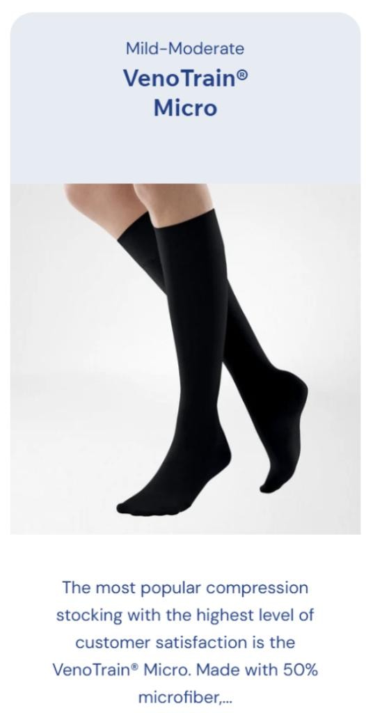 VenoTrain® Micro compression stocking
